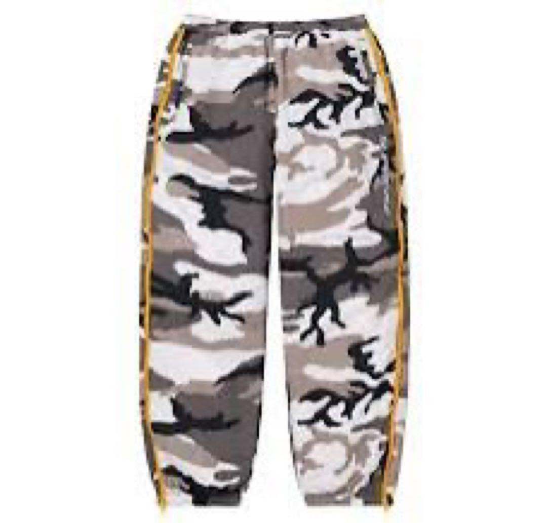 スケートボード Supreme warm up pant  camo 25ss