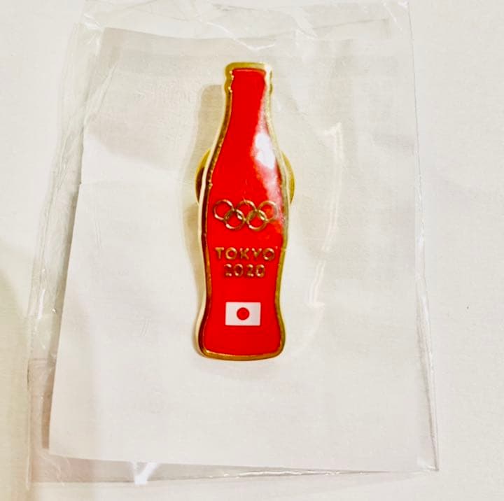 【非売品・レア品】コカ・コーラの東京オリンピック2020ピンバッジ