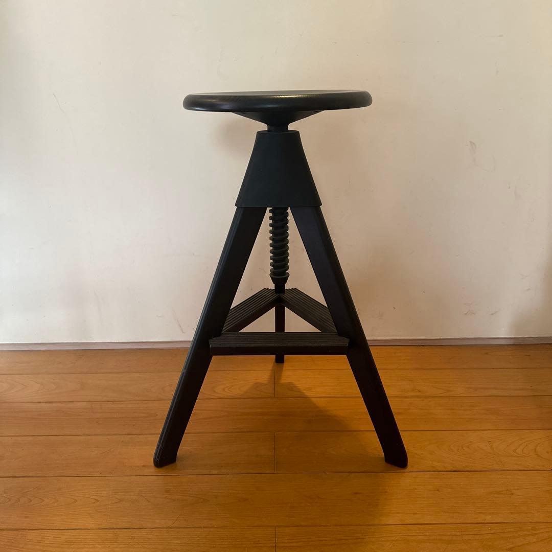 TOM&JERRY ハイスツールHIGH ALL BLACK