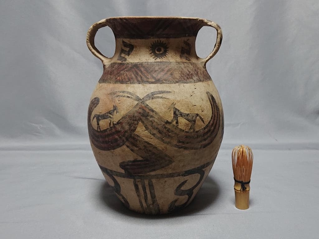 126　コレクター収集品　　インダス文明16～17世紀　彩紋土器