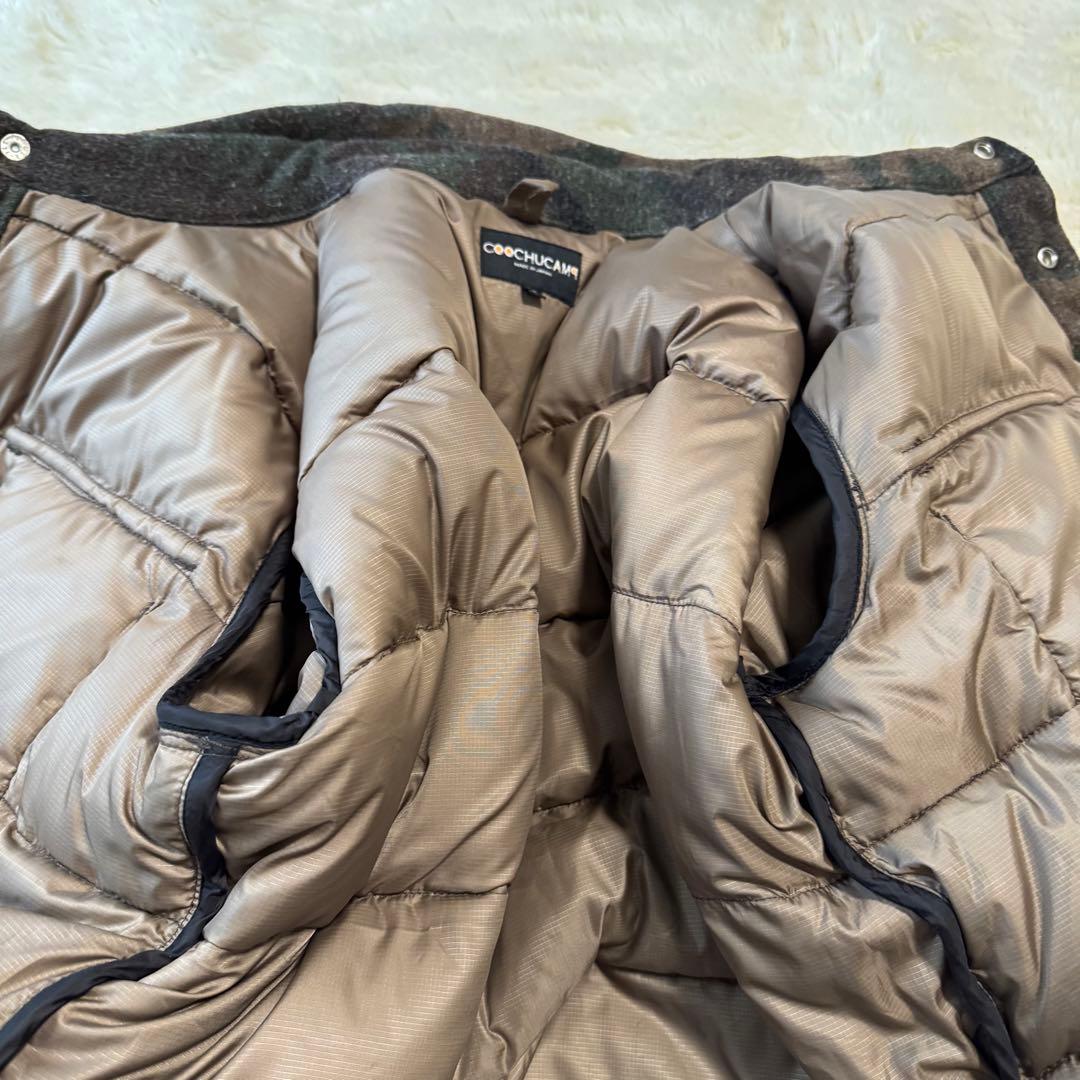 希少　NANGA × coochucamp 迷彩ジャケット Sサイズ