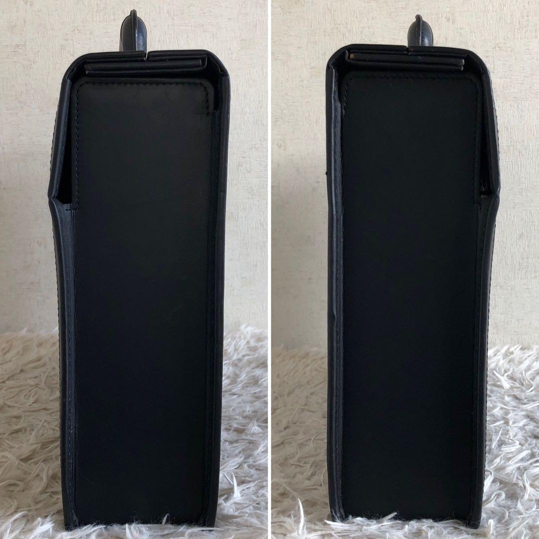 【日本製本革】MESSE マルエム　アタッシュケース　黒　ダイヤルロック　自立