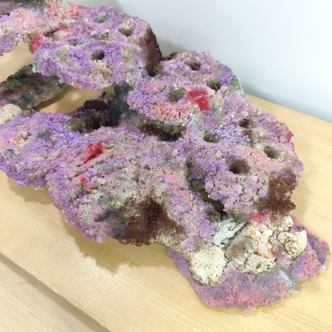 ✐プラグ穴付き 新品 人工ライブロック 60cm海水水槽用 レプリカ 安い1