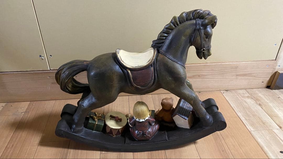 ロッキングホース ダークブラウン新品未使用品‼︎