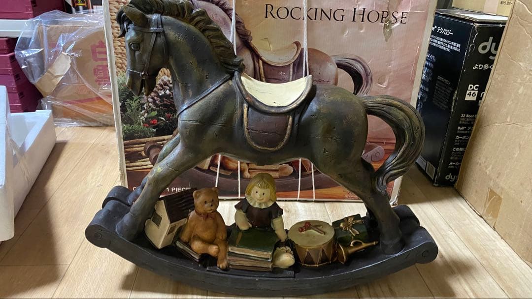 ロッキングホース ダークブラウン新品未使用品‼︎