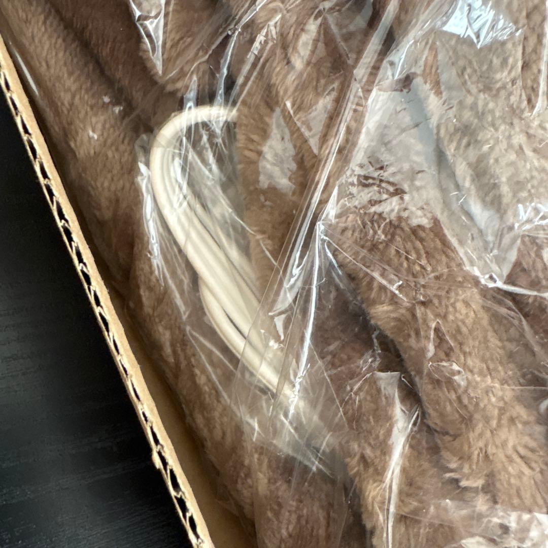 未使用☆パナソニック 電気ひざかけ DC-H5-T ブラウン 電気毛布