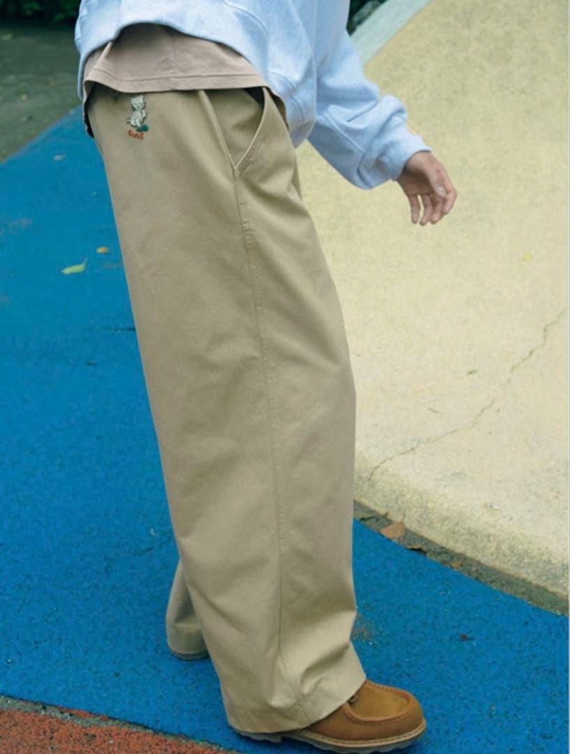 期間限定セール！GUCCI グッチ ミケーレ期 ワイド チノ トラウザー 44