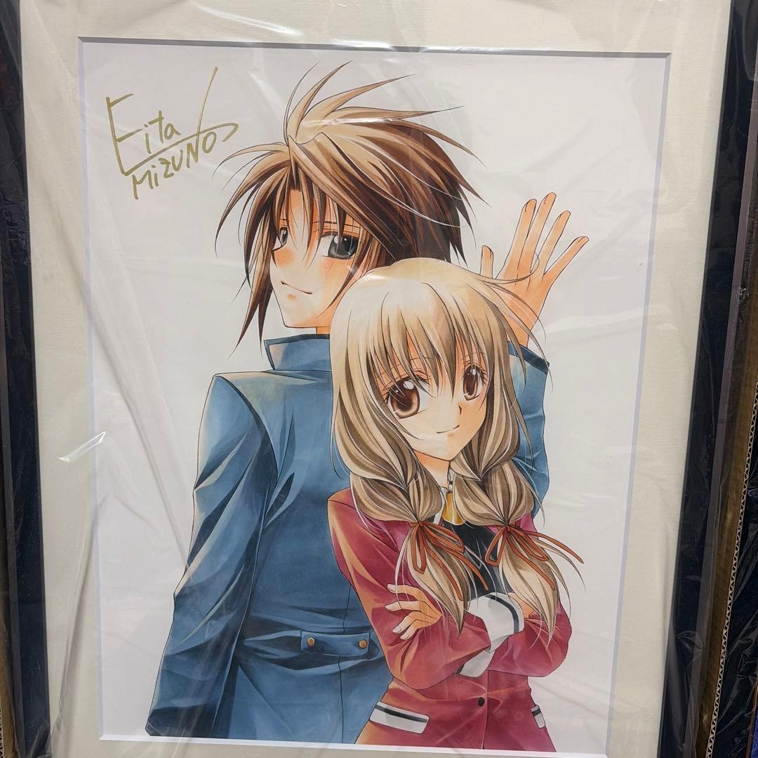 スパイラル 推理の絆 25周年展 直筆サイン入り複製原画