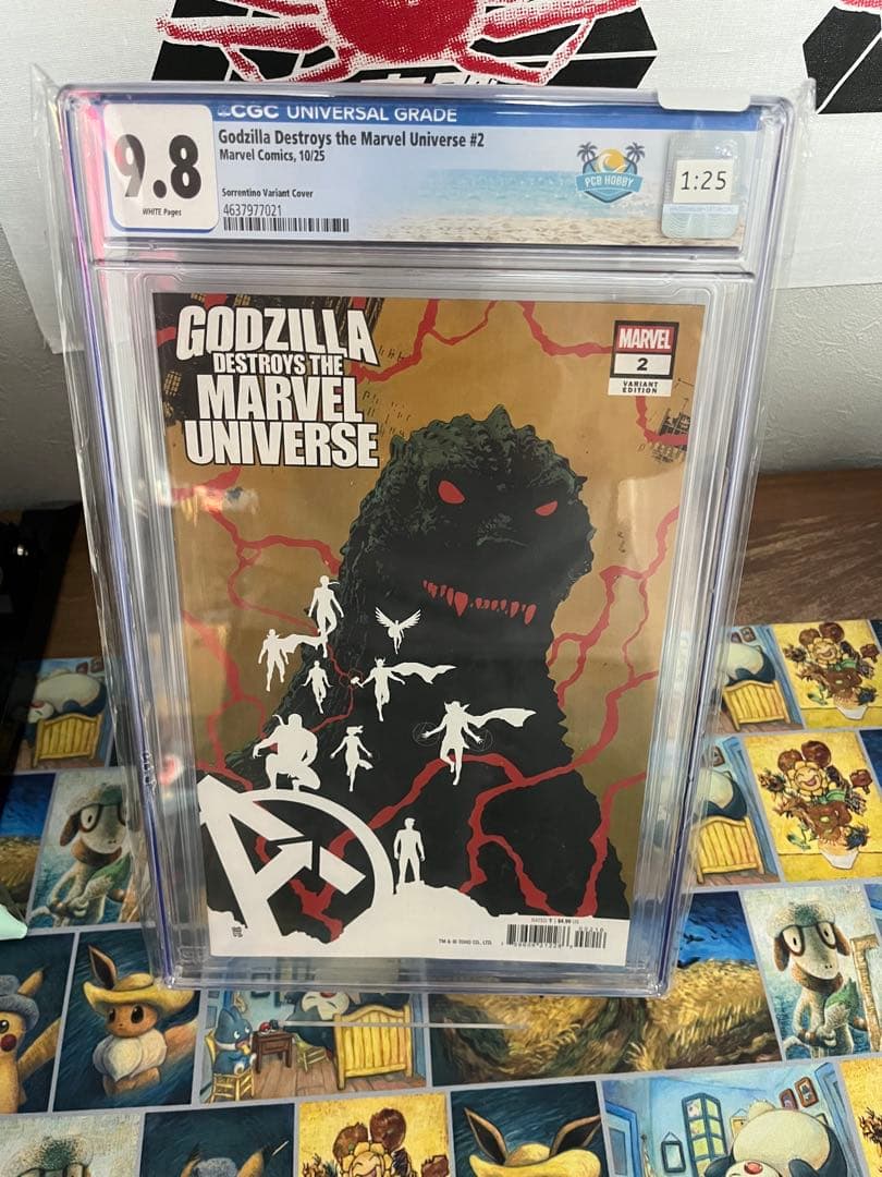 特撮 Godzilla Destroys the Marvel Universe #2