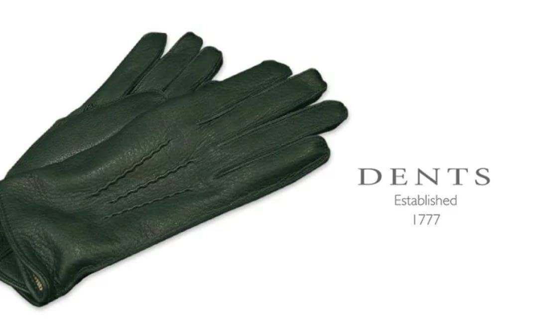 DENTS ディアスキン レザーグローブ カシミヤライニング 美品