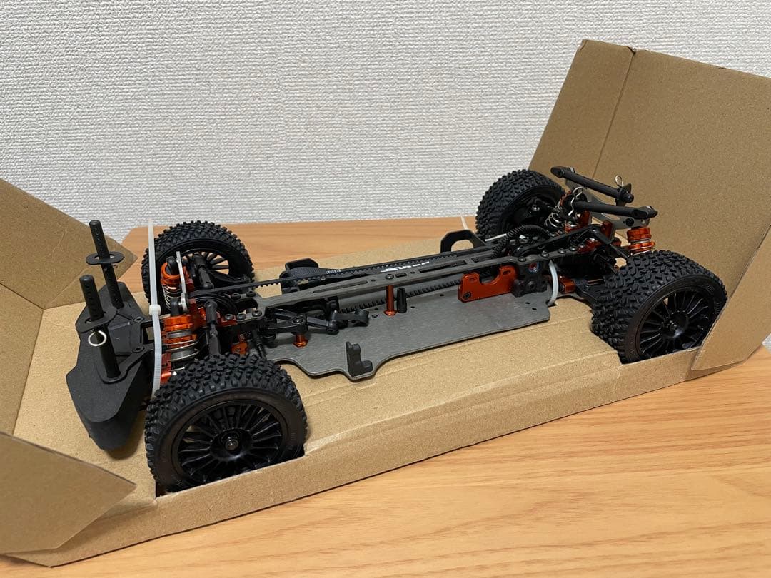 ラジコン新品未使用品ラリークロスシャーシキット【Xceed】