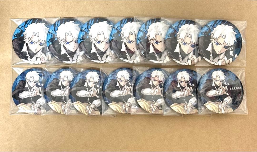 カグラバチ 漣伯理 トレーディング缶バッジ POPUP 14点セット