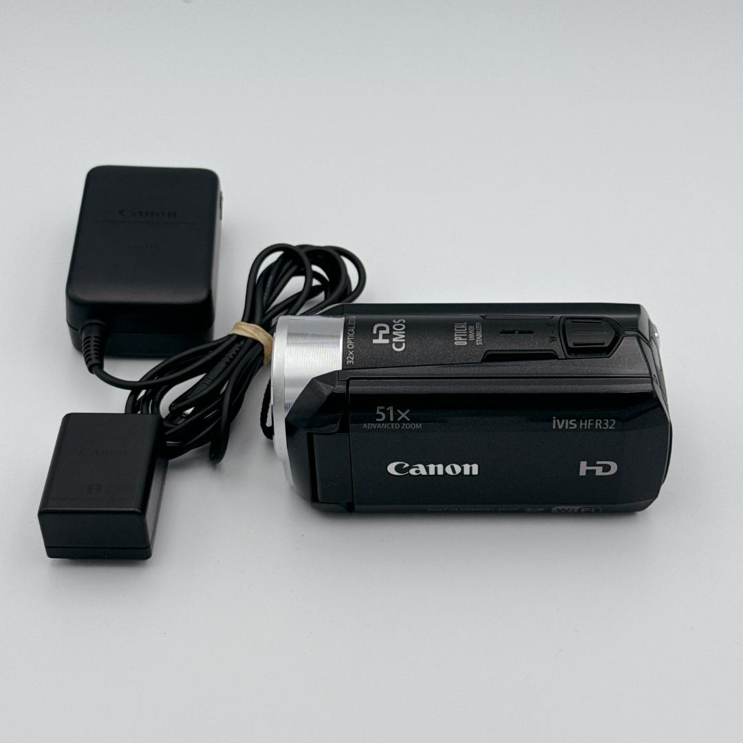 【美品】Canon iVIS HF R32 ハイビジョンデジタルビデオカメラ