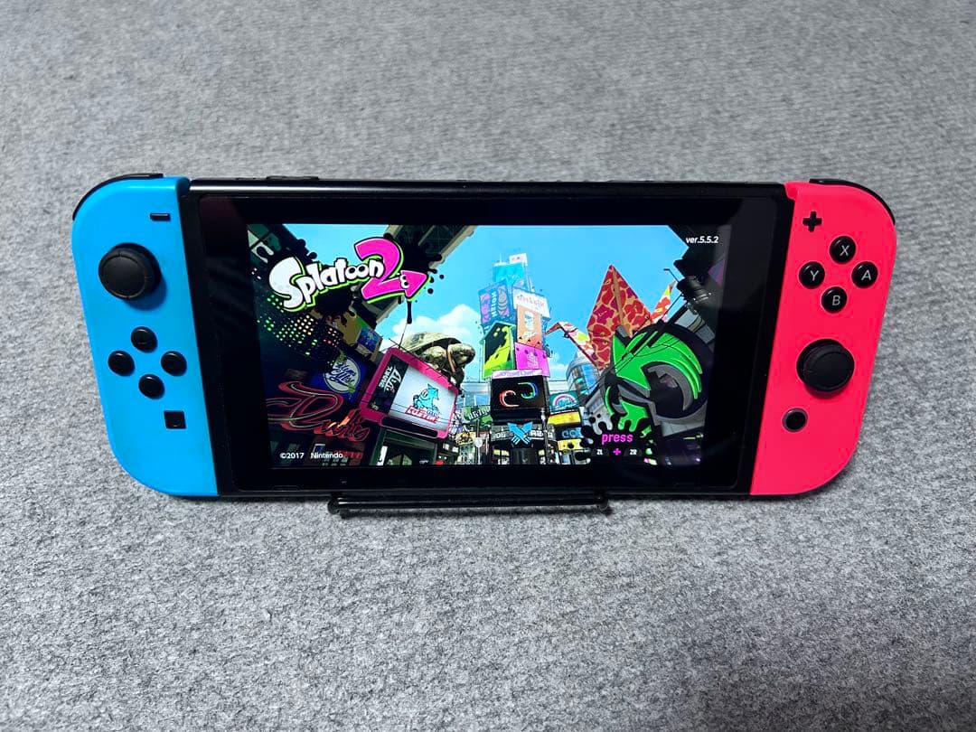 Nintendo Switch 本体 青/赤 動作確認済み