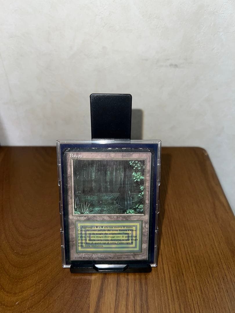 MTG Bayou イタリア語　3ED(FBB) 黒枠　デュアルランド