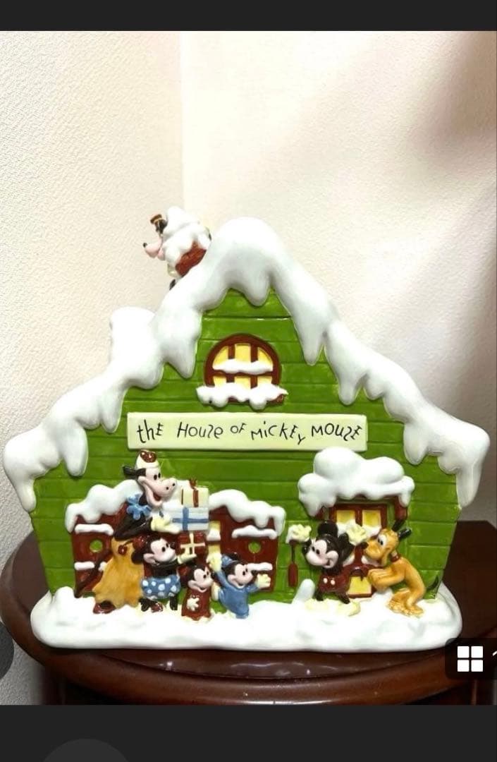 ハウスオブ ミッキーマウス クッキージャー 75周年記念 ビッグフィギュア