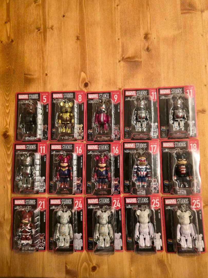 【未開封】MARVEL BE@RBRICK ベアブリック賞　セット売り/バラ売り