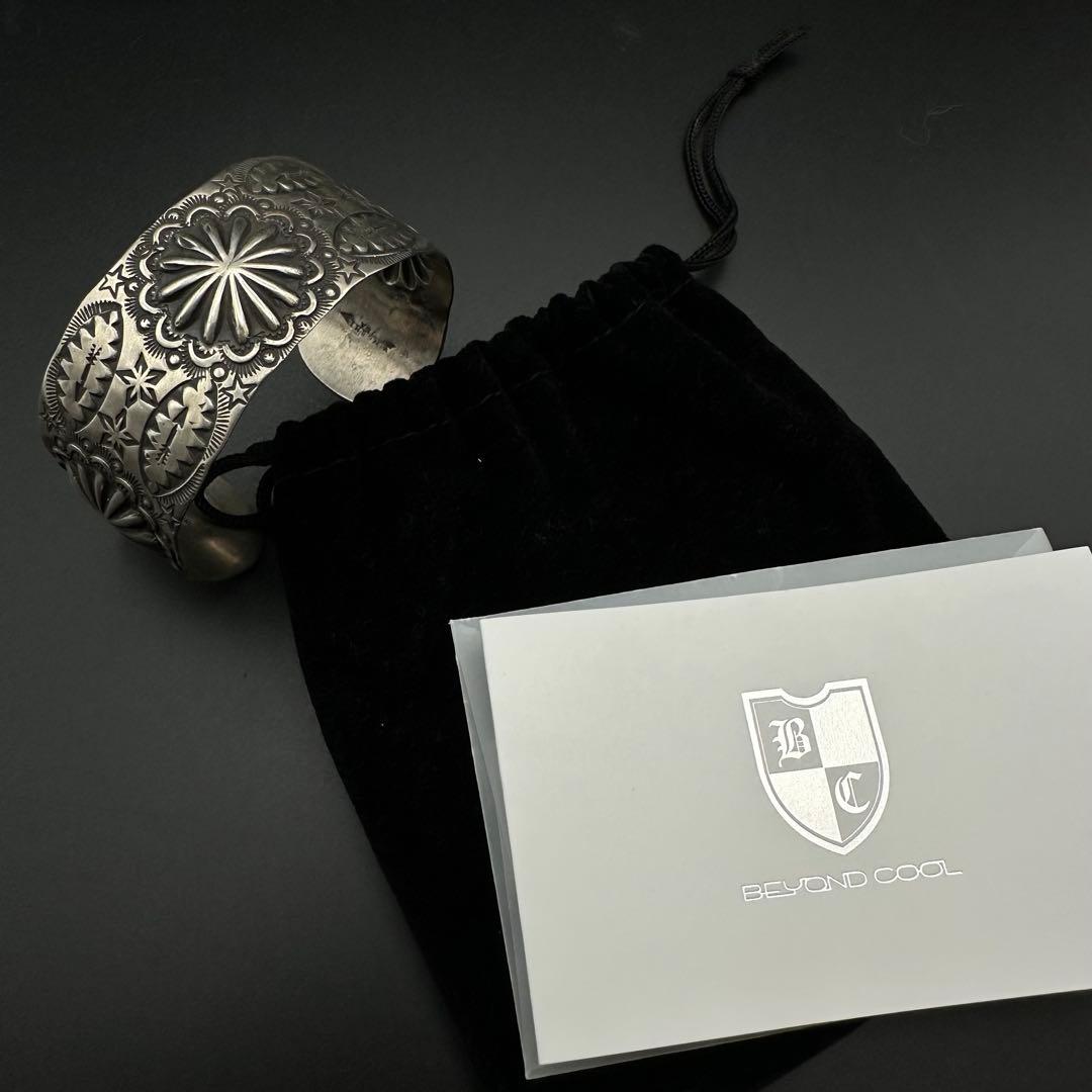 Navajo Vincent Joe Platero スタンプワーク　バングル