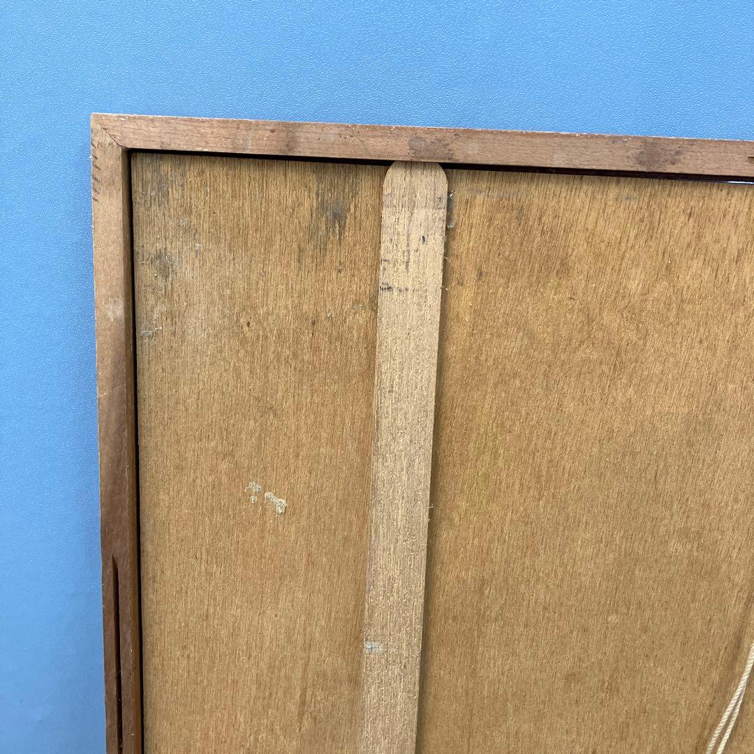 昭和レトロ 豊原国周 団扇絵 木版画 「江戸の華」 額装品 幕末 明治