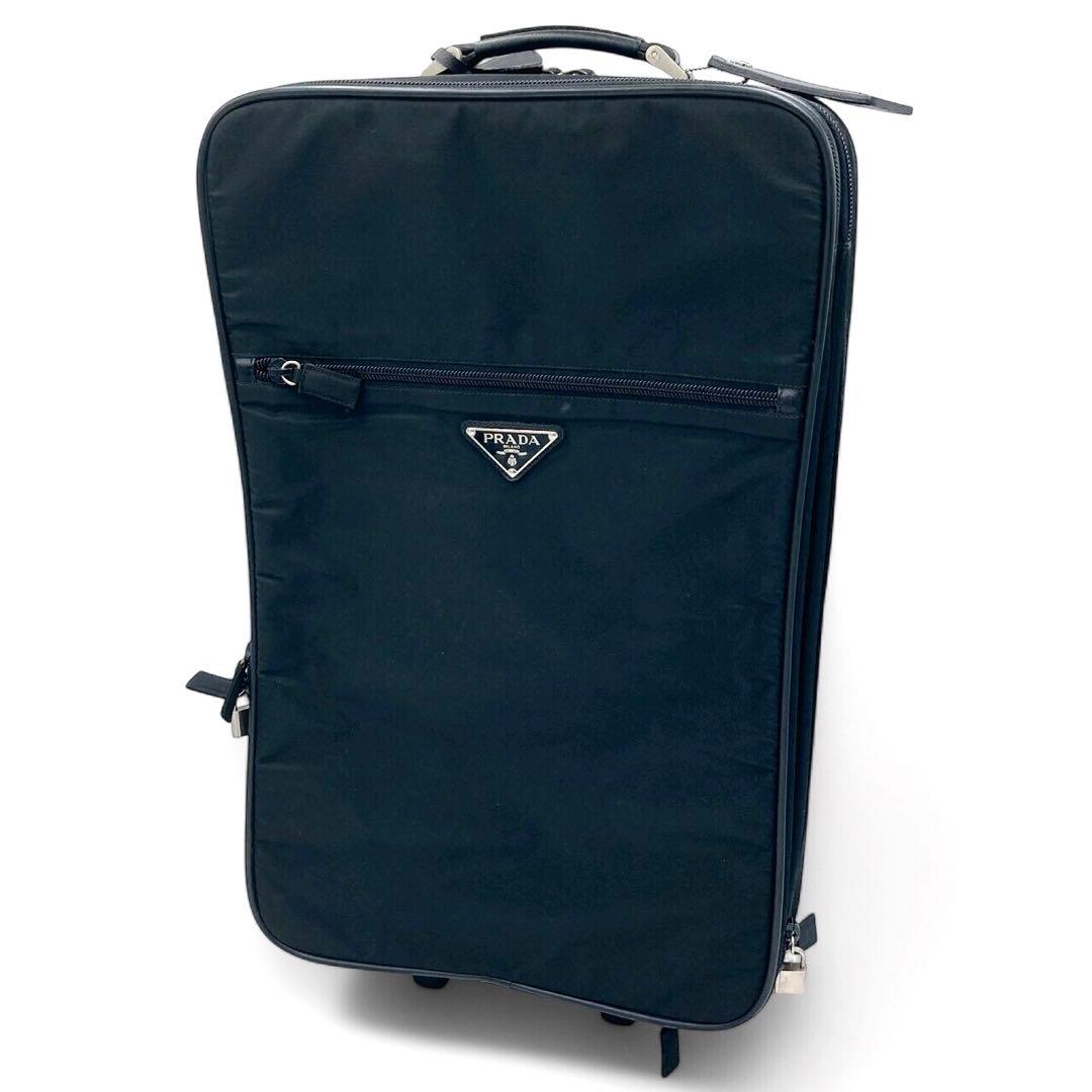 プラダ ナイロンキャリーケース キャリーバッグ ブラック