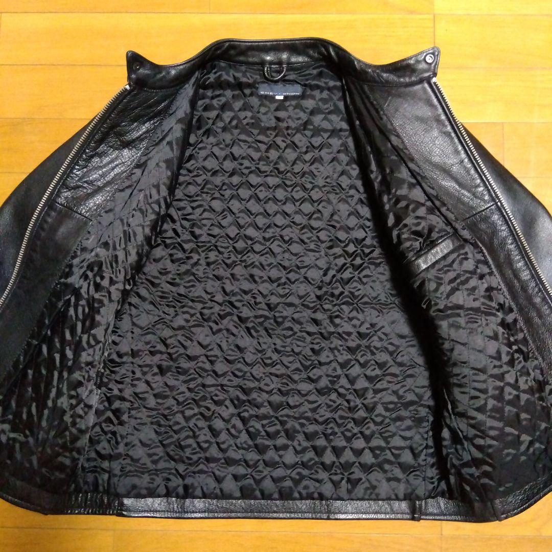 【極美品‼️】CHEVIGNON シェビニオン　レザーライダースジャケット