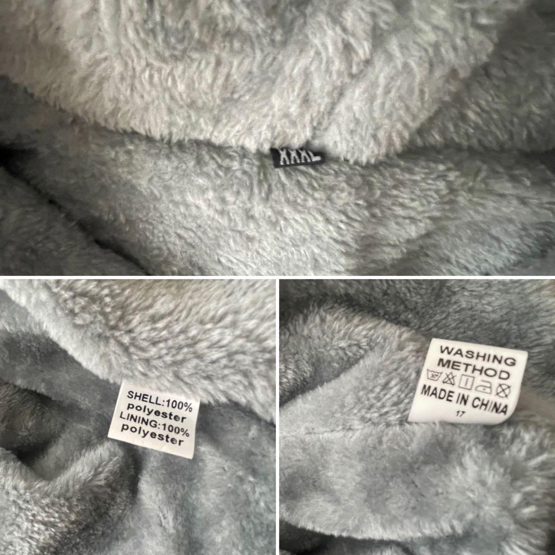 マネスキン/MANESKIN/裏ボアパーカー/3XL/裏起毛