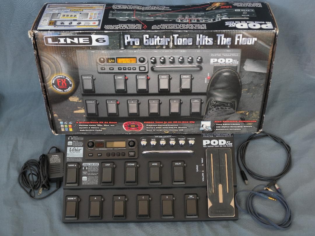 N1005 ■LINE6 POD XT LIVE マルチエフェクター ギター