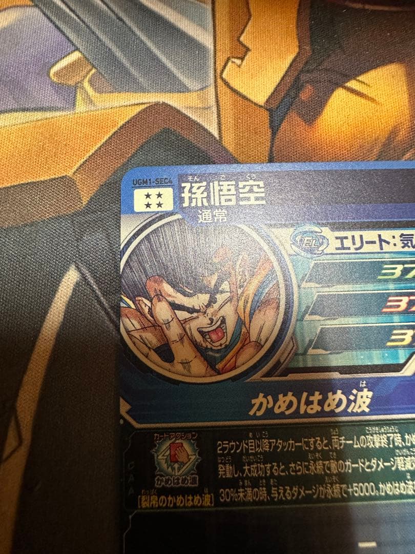 孫悟空 シリアル UGM1-SEC4 1580番