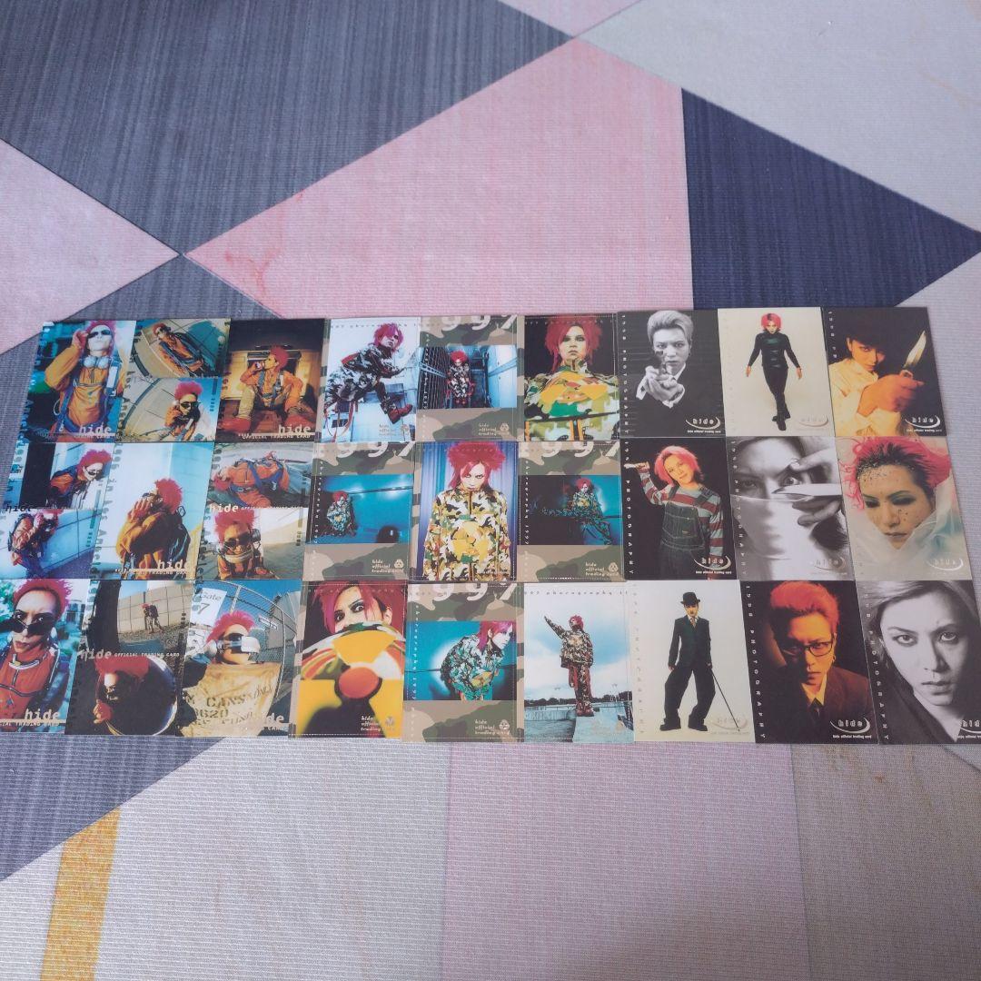 hide トレーディングカード パラレルカード コンプリート