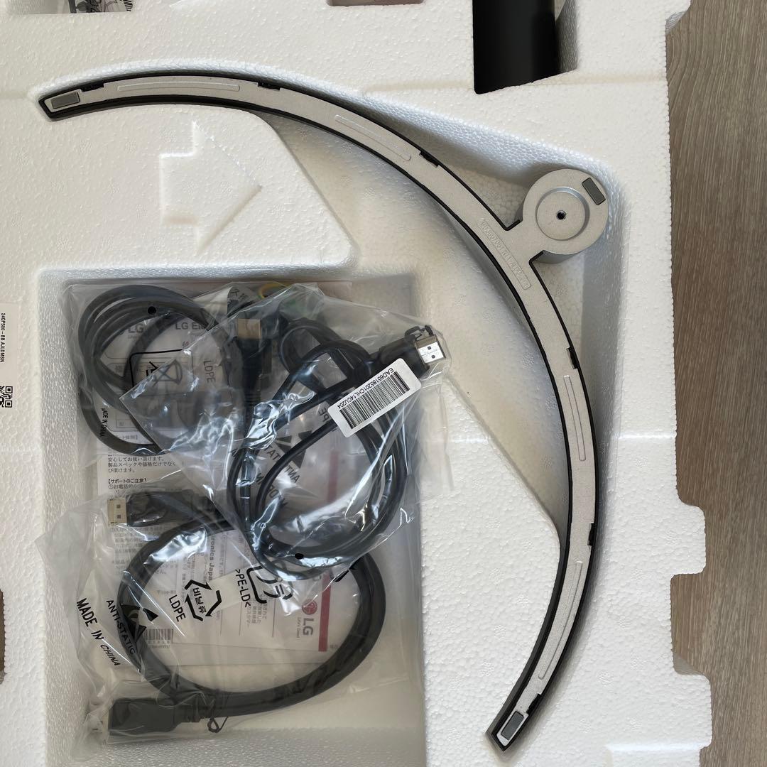 LG ディスプレイ 本体 LG QHD Monitor 24QP500