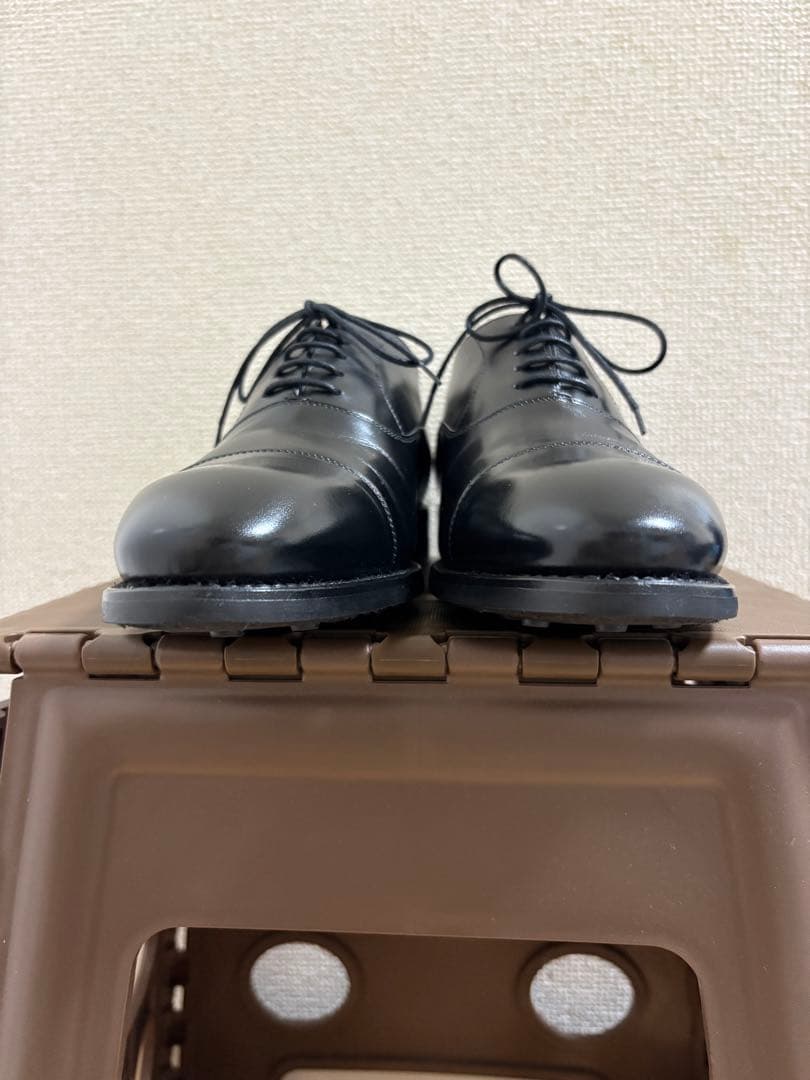 使用数回程度 berwick1707 ストレートチップ ブラック UK7