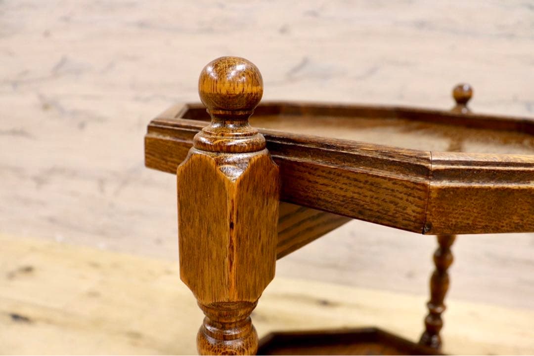 GMIK193○三越ブルージュ Brugge カントリーハウス 八角 ワゴン サ