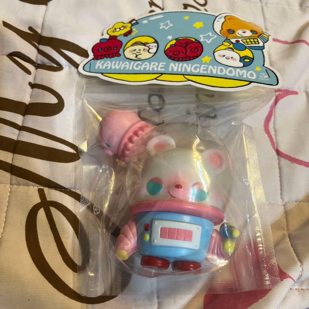 p*a様 せりのりか カワイガレニンゲンドモ しろくま ソフビ