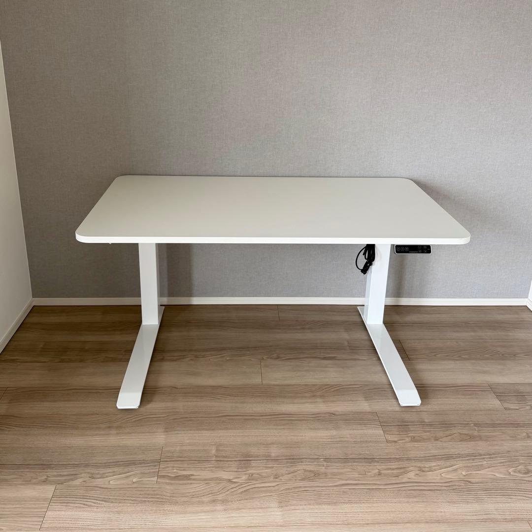 【Raki】FlexiSpot E7 pro 電動昇降デスク ホワイト