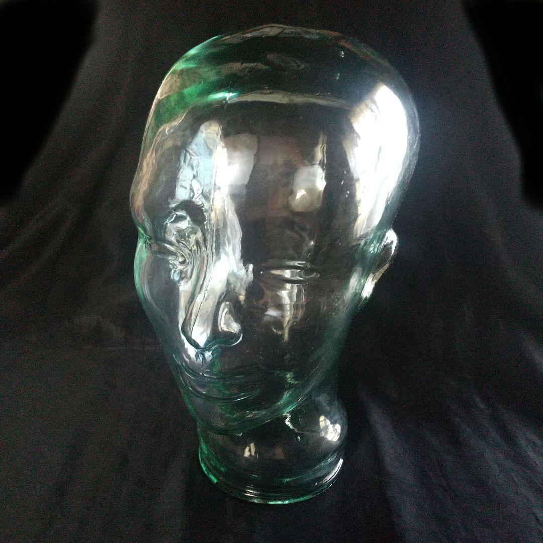 【ガラス製】マネキンヘッド