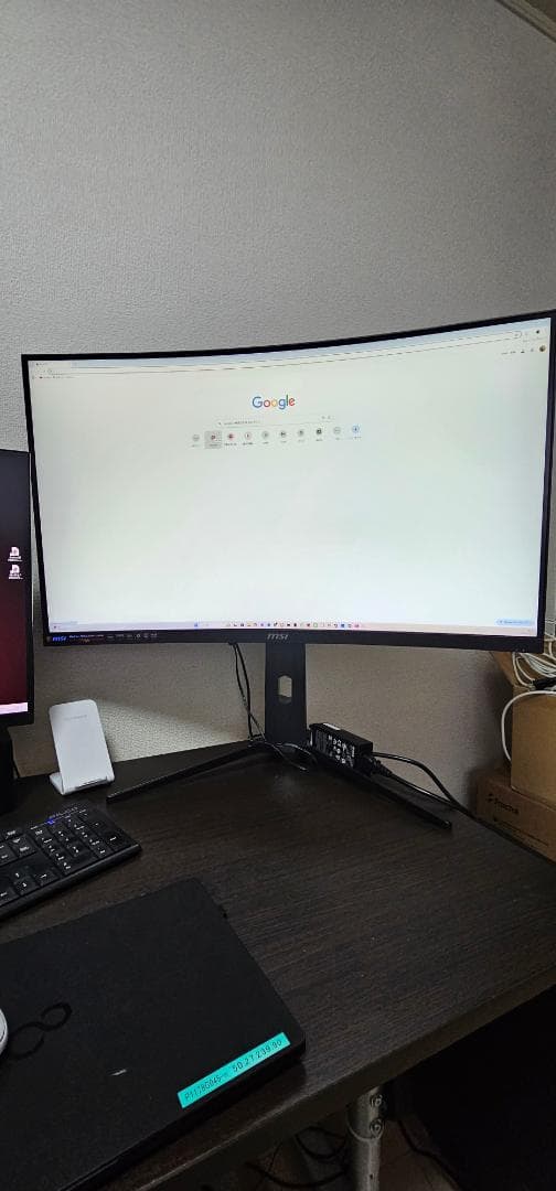 MSI Optix MAG321CURV 湾曲4Kモニタ 31.5インチ