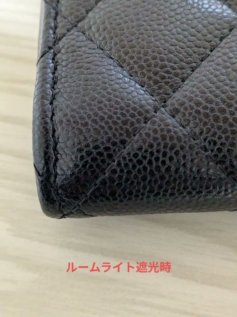 CHANEL マトラッセ クラシック ケース AP3999 キャビアスキン