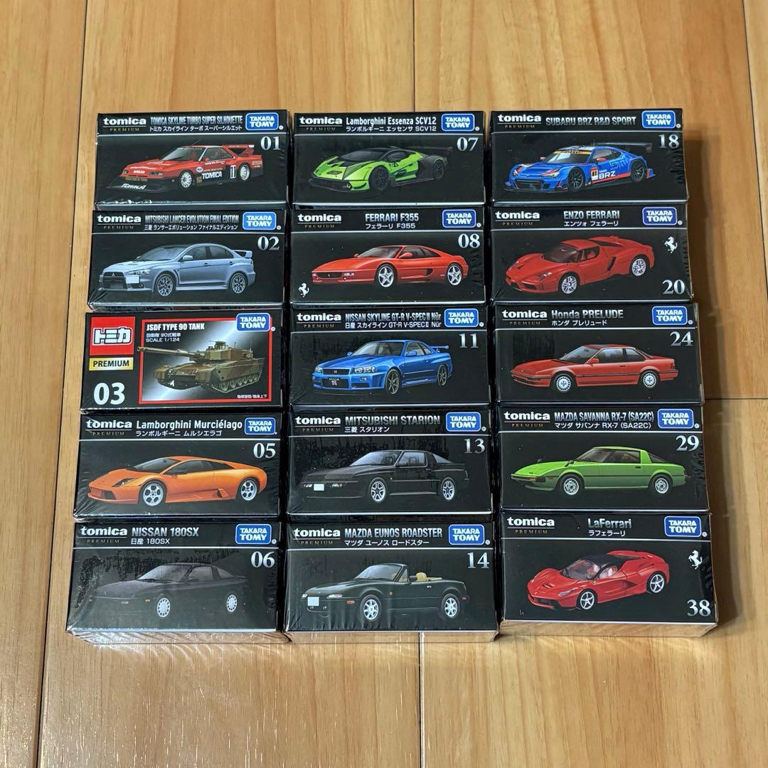 トミカ プレミアムシリーズ 15台セット まとめ売り