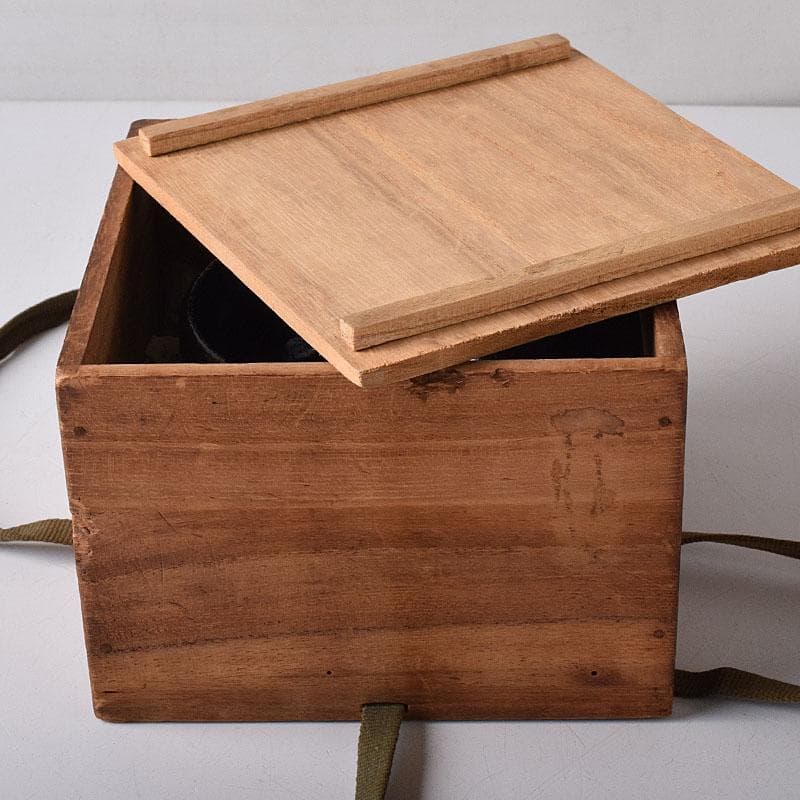 茶道具　黒楽茶碗　時代箱　V　R8499