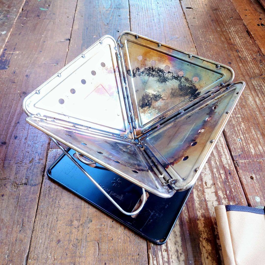  peak 焚火台S ベースプレート コンプリート収納ケース セット