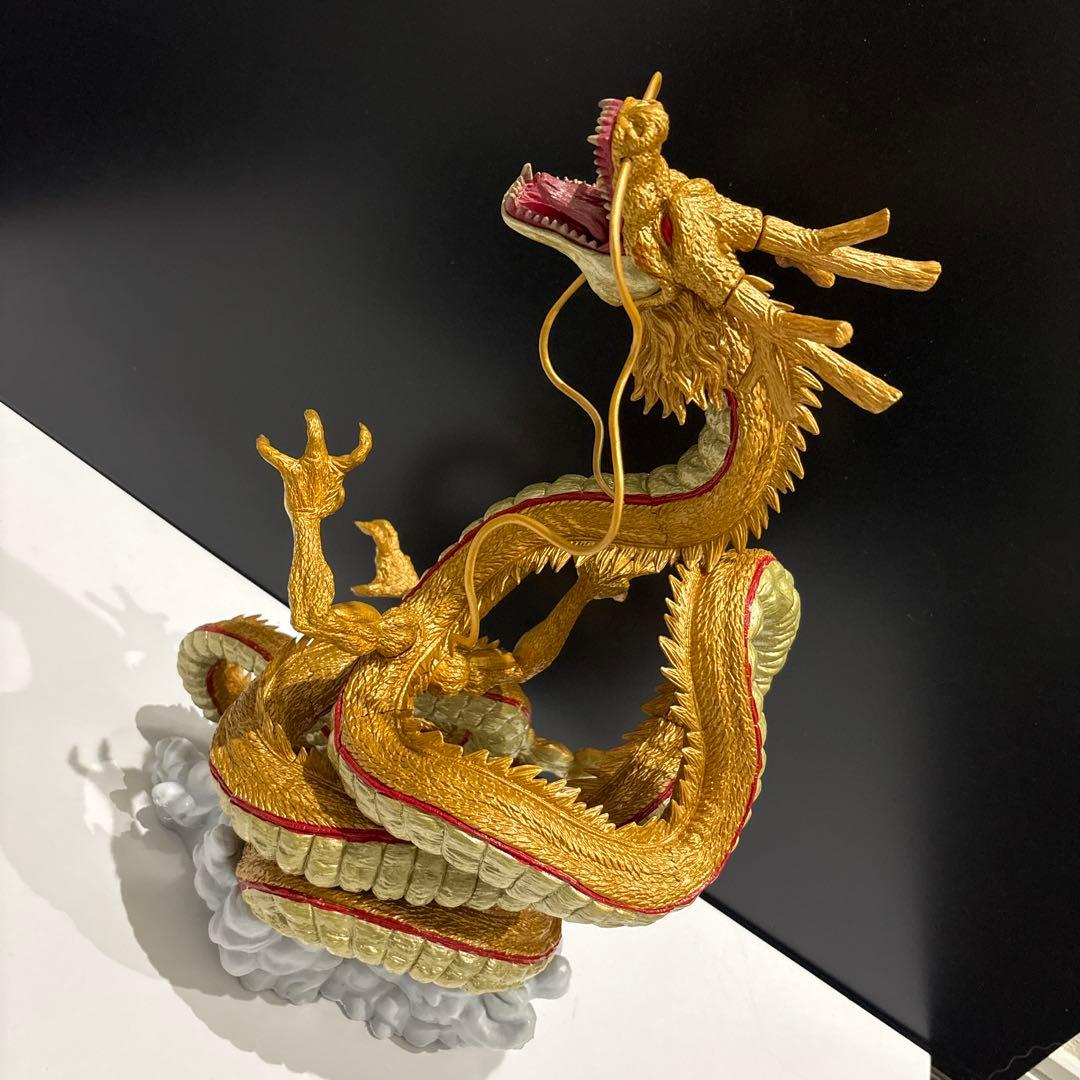 M*L様 ドラゴンボール フィギュア、神龍フィギュア、ゴールドフィギュア