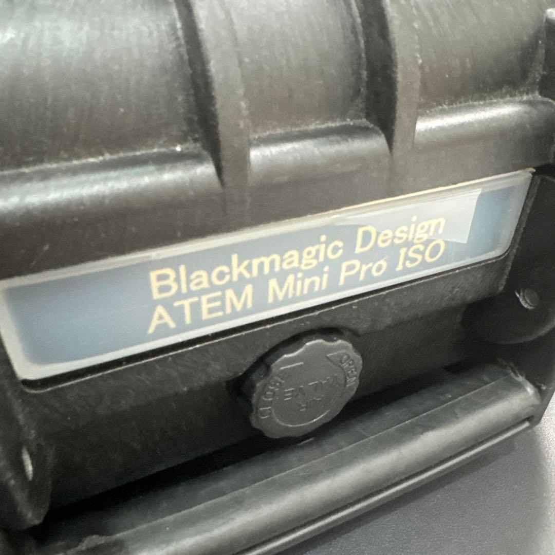【週末値下】ATEM Mini Pro ISO + 専用ハードケース付き