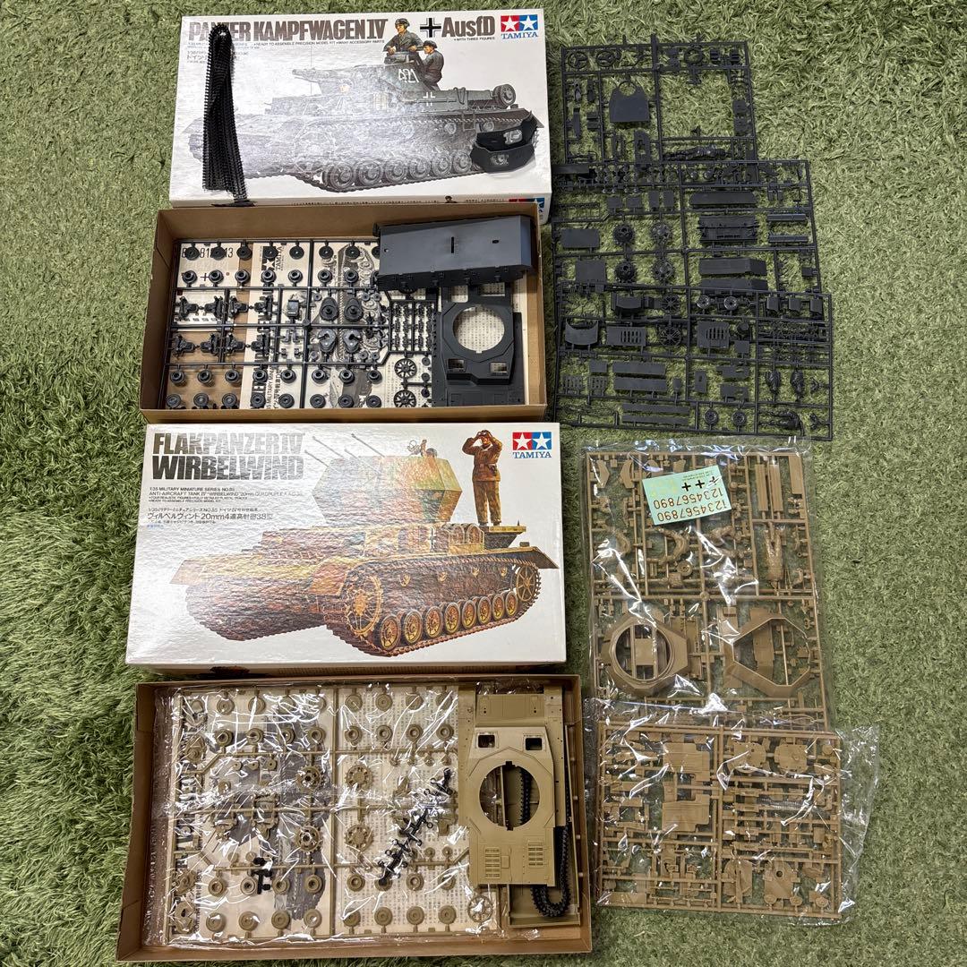 TAMIYA プラモデル 戦車7点セット　まとめ売り　A27
