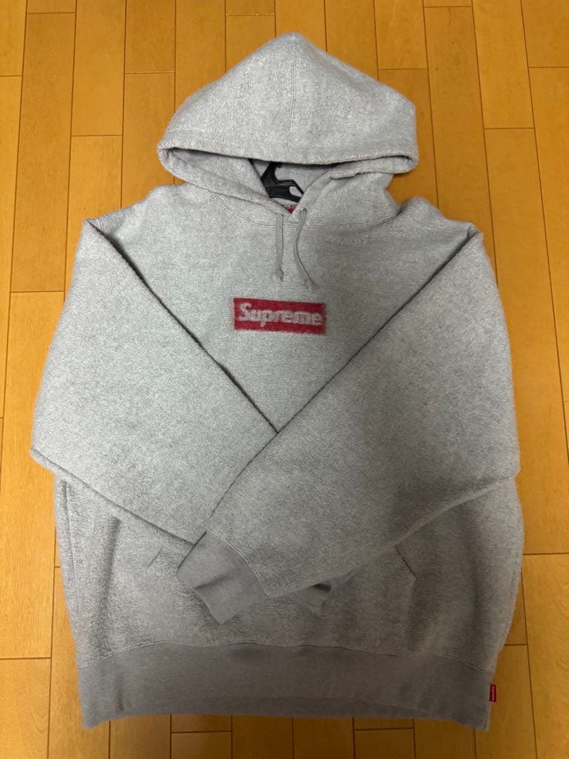 SUPREME Inside Out Box ロゴ　パーカー