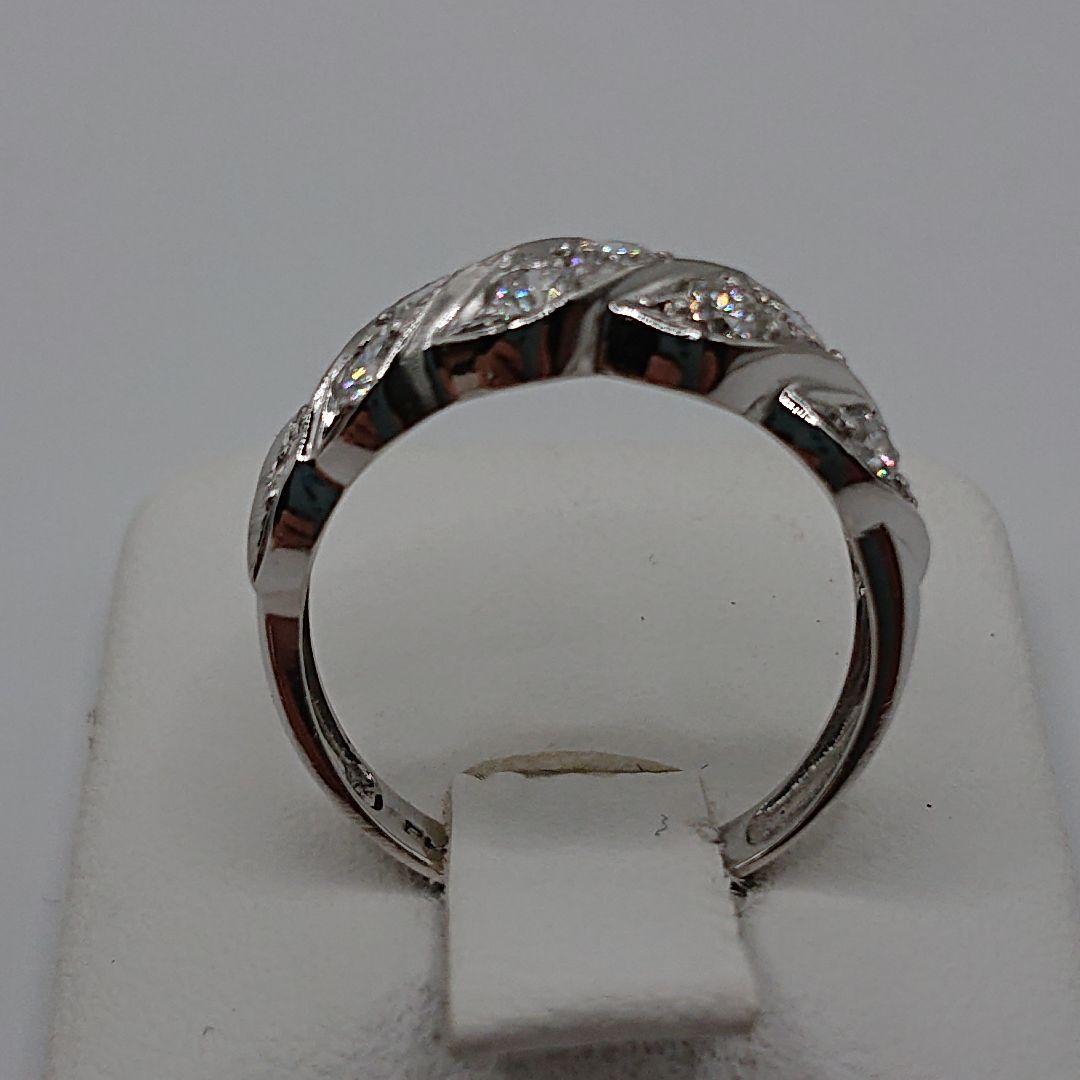 ai様1カラット ツイストデザイン 天然ダイヤモンドリング プラチナ900