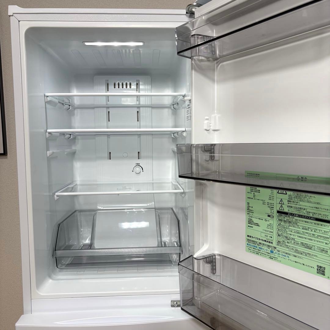 2023年製 冷蔵庫 一人暮らし 単身用 小型 3ヶ月保証付き 送料無料 東芝
