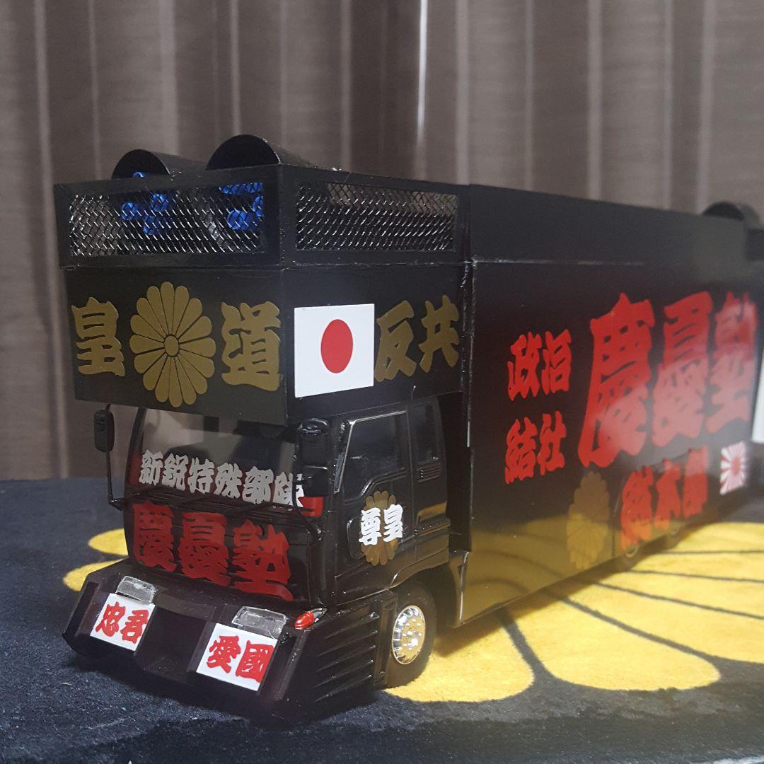 右翼街宣車トラック