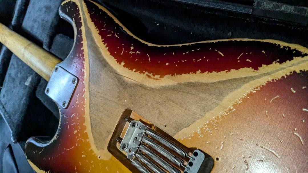 ◆ CustomElectrolic Relic SunburstStrato◆