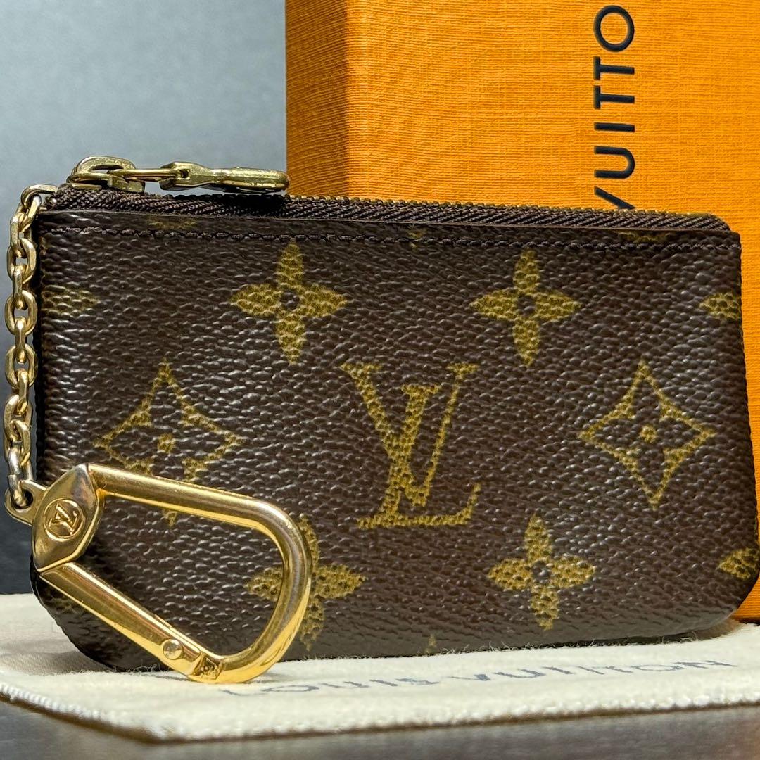 超美品 最高峰 ルイヴィトン モノグラム ポシェットクレ ケース