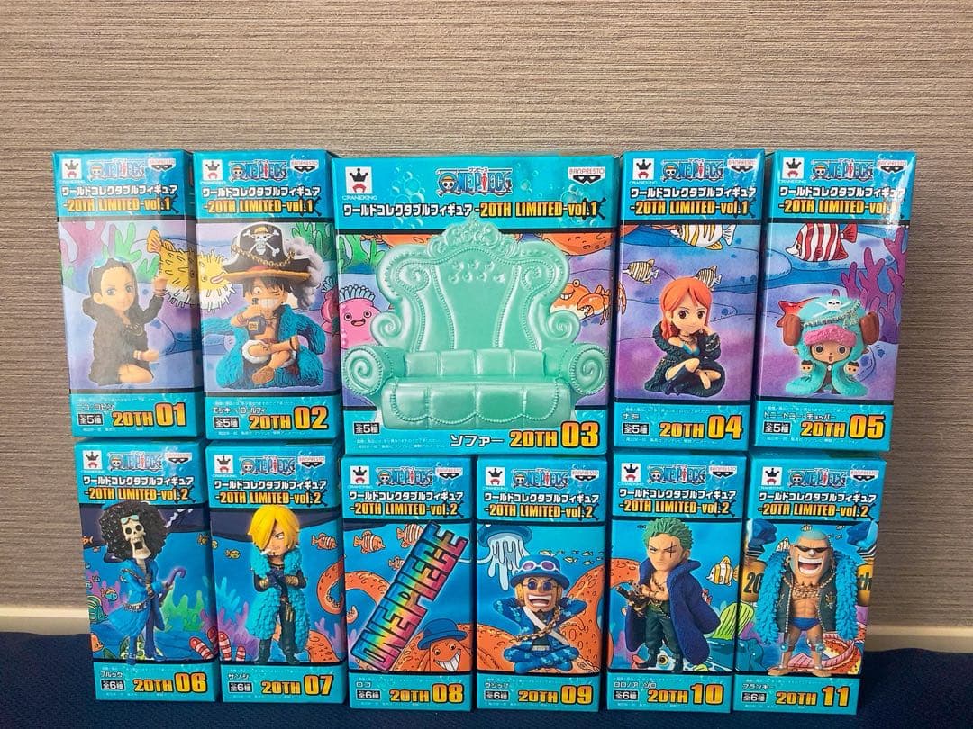 ワンピース　ワールドコレクタブルフィギュア　20TH　LIMITED